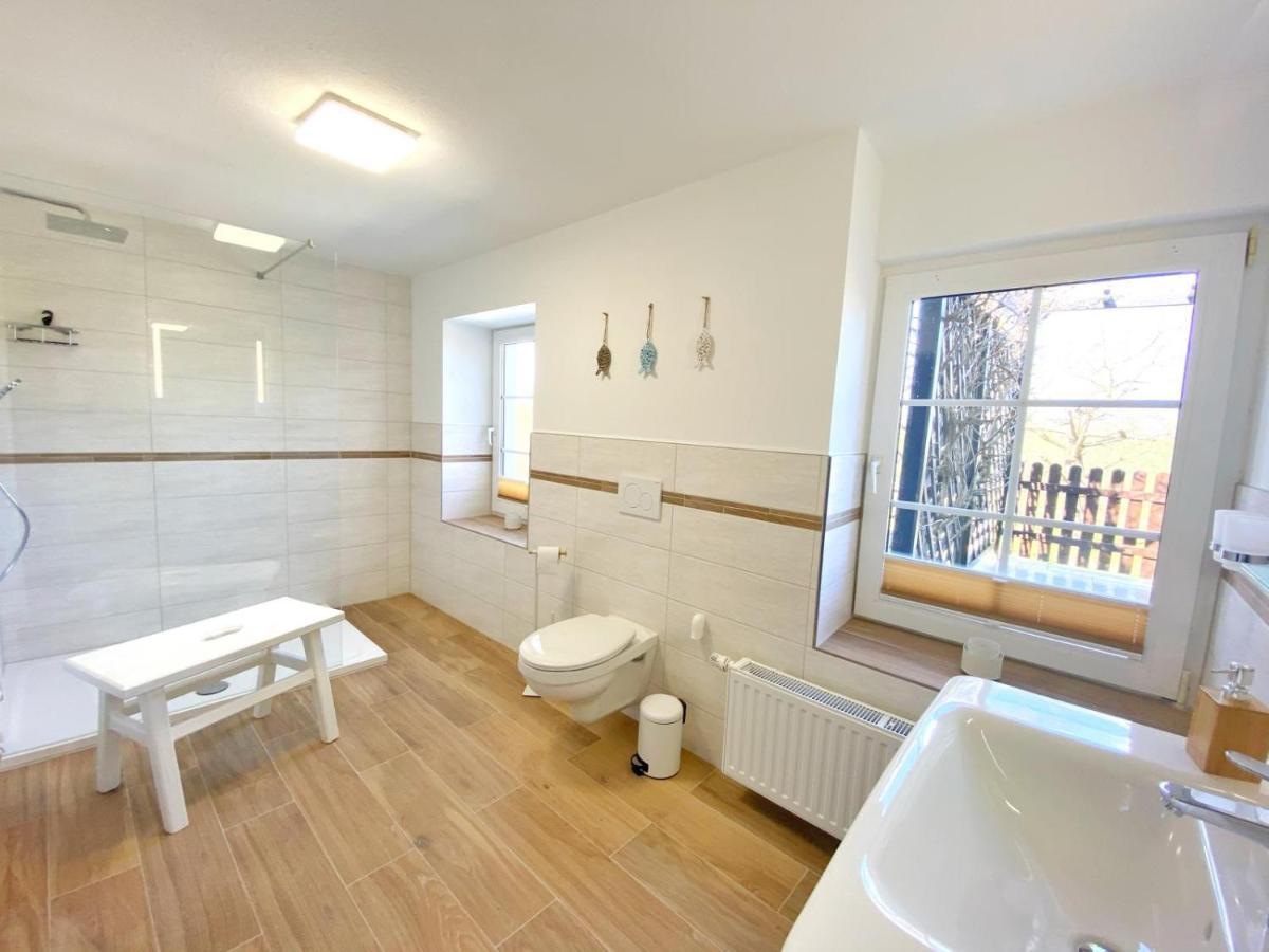 Reethaus Vilmnitz - Ferienwohnung Vilm Dış mekan fotoğraf