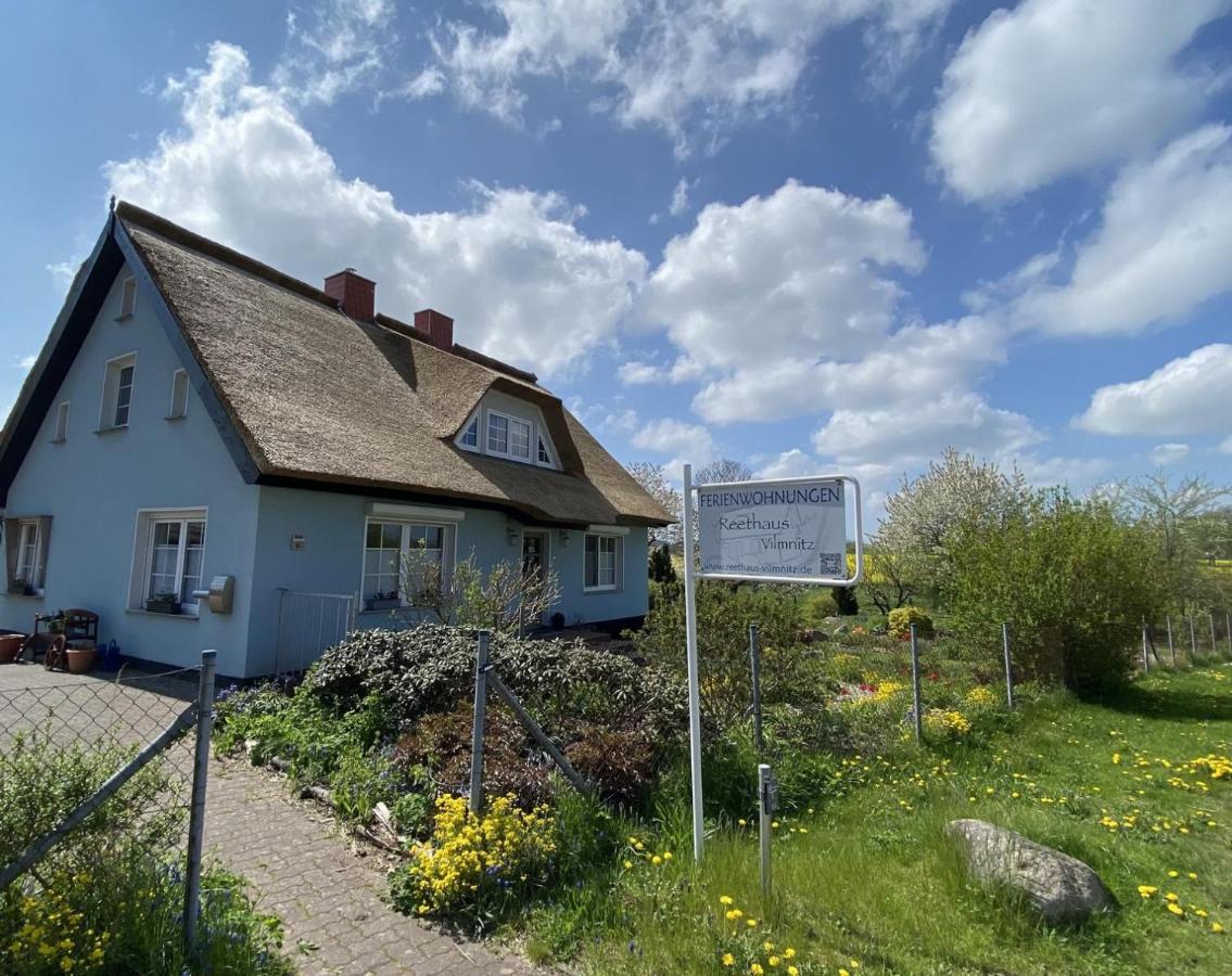 Reethaus Vilmnitz - Ferienwohnung Vilm Dış mekan fotoğraf